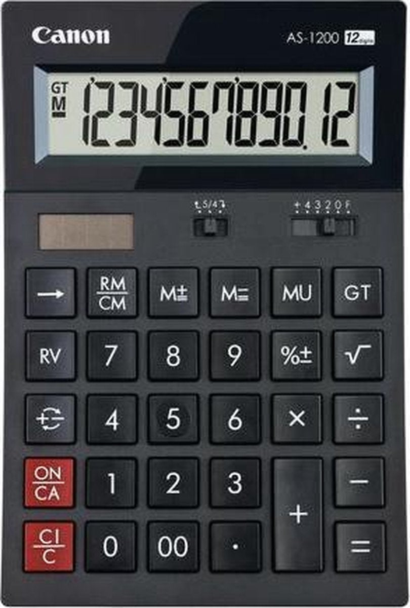 Canon AS1200HB Desktop-Basisrechner grau