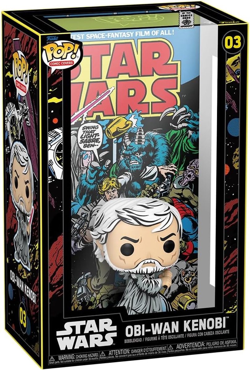 Funko Star Wars Pop! Comic-Cover Vinylfigur Obi-Wan Kenobi Pop! Figur