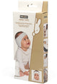 Dooky® Dooky x Miffy Baby-Gehörschutz – weiches, verstellbares Kopfband – 0–6 Monate – weiß – Öko-Tex-Baumwolle – leicht bequem