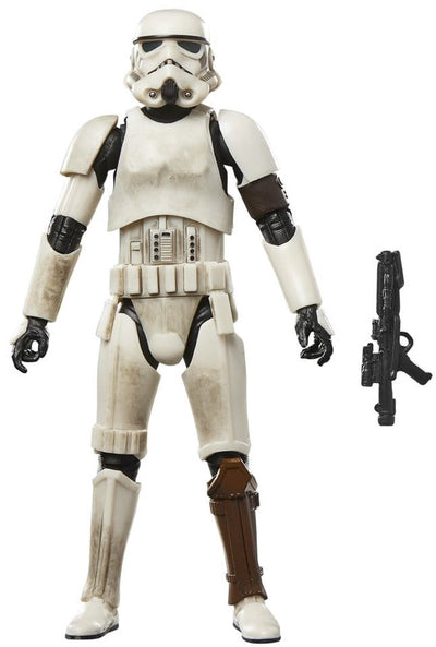 Hasbro Grogu und der Mandalorianer – imperialer Überrest-Sturmtruppler – Abb. schwarze Serie 15cm - Star Wars