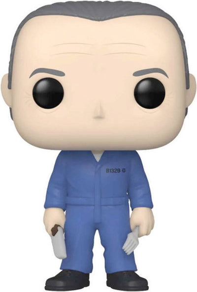 Funko The Silence of the Lambs Sammelfigur Pop! Filme Hannibal mit Messer und Gabel 9 cm mehrfarbig