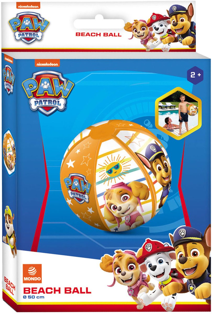 Mondo Strandball Paw Patrol, 50 cm