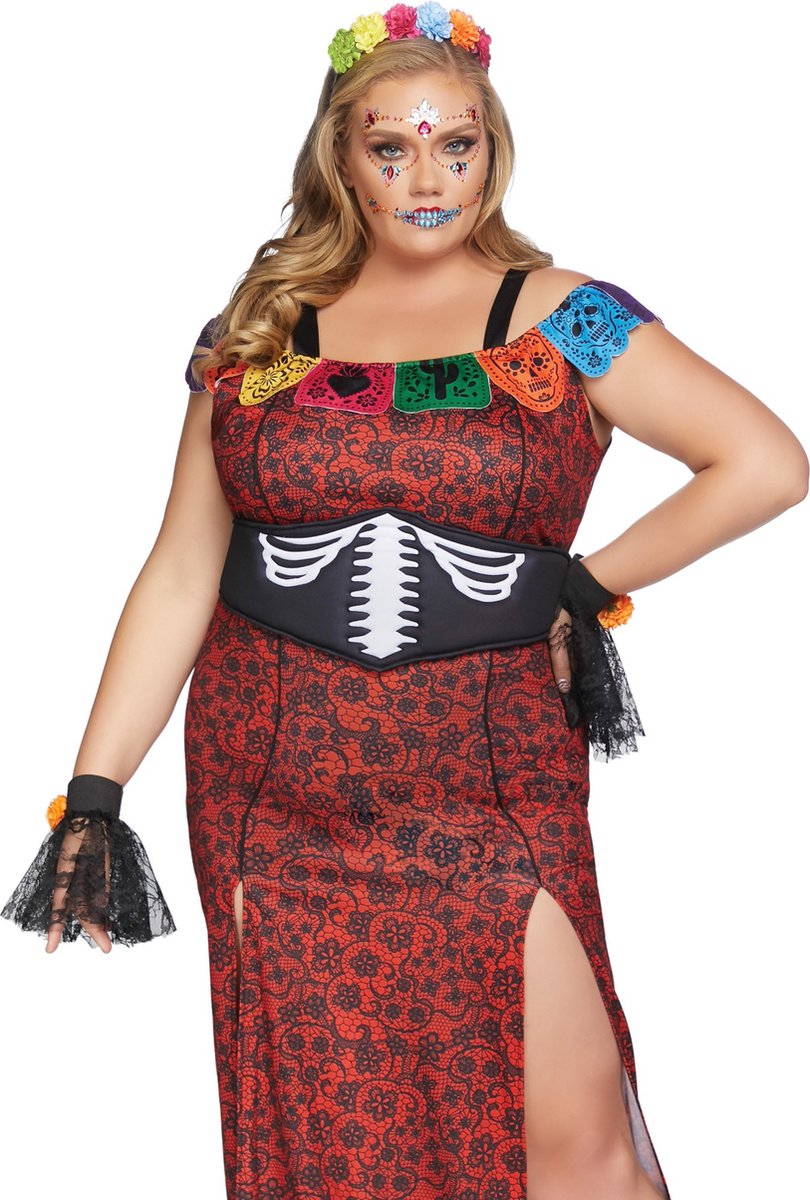 Leg Avenue Deluxe Day of the Dead Beauty+