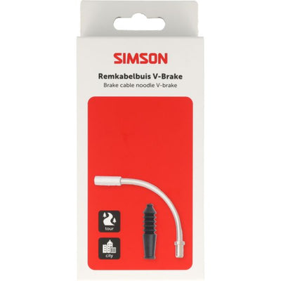 Simson Bremszugschlauch V-Brake inkl. Gummi