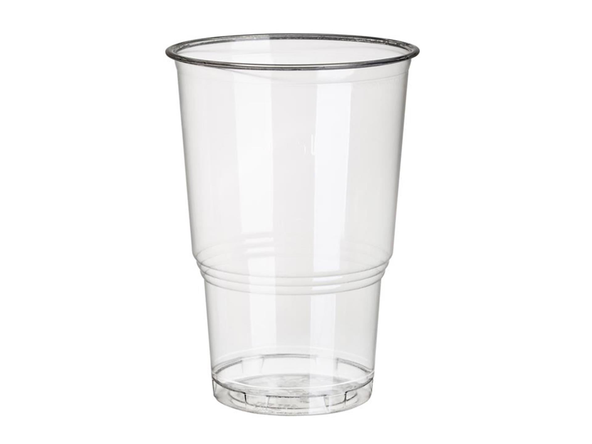 Papstar 25 Trinkbecher PLA Pure 250ml kristallklar