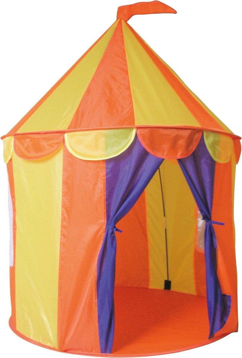 Paradiso Toys Speeltent Circus 95 x 125 cm Gelborange