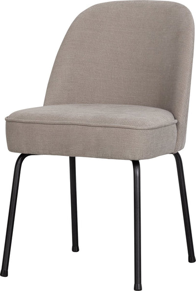 Woood Vogue Esszimmerstuhl – gewebter Stoff – Sand – 82,5 x 50 x 57