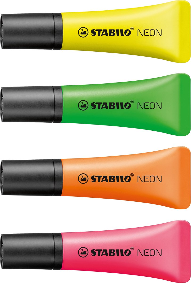 Stabilo -Neon -Textmarker, 4st.