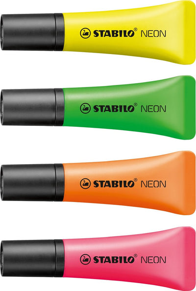 Stabilo -Neon -Textmarker, 4st.