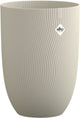 Elho Sereh High 40 – Blumentopf für drinnen und draußen – 100 % recycelter Kunststoff – ø 39 x H 53,4 cm – Pilzbeige
