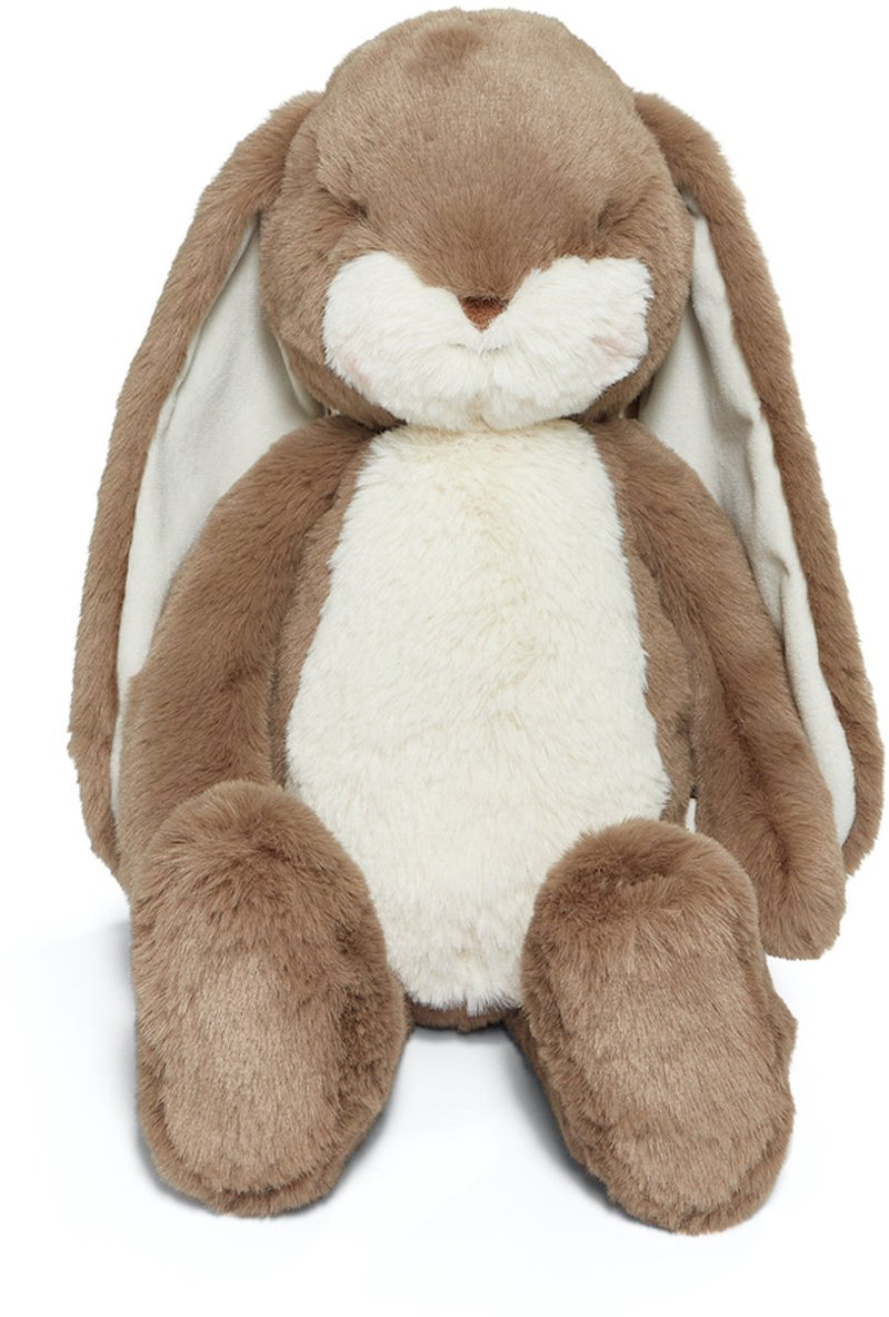 Bunnies by the Bay Floppy Knabberkaninchen – Stofftier – Kuscheltier für Kinder – gestickte Details – Karamell – 44 cm