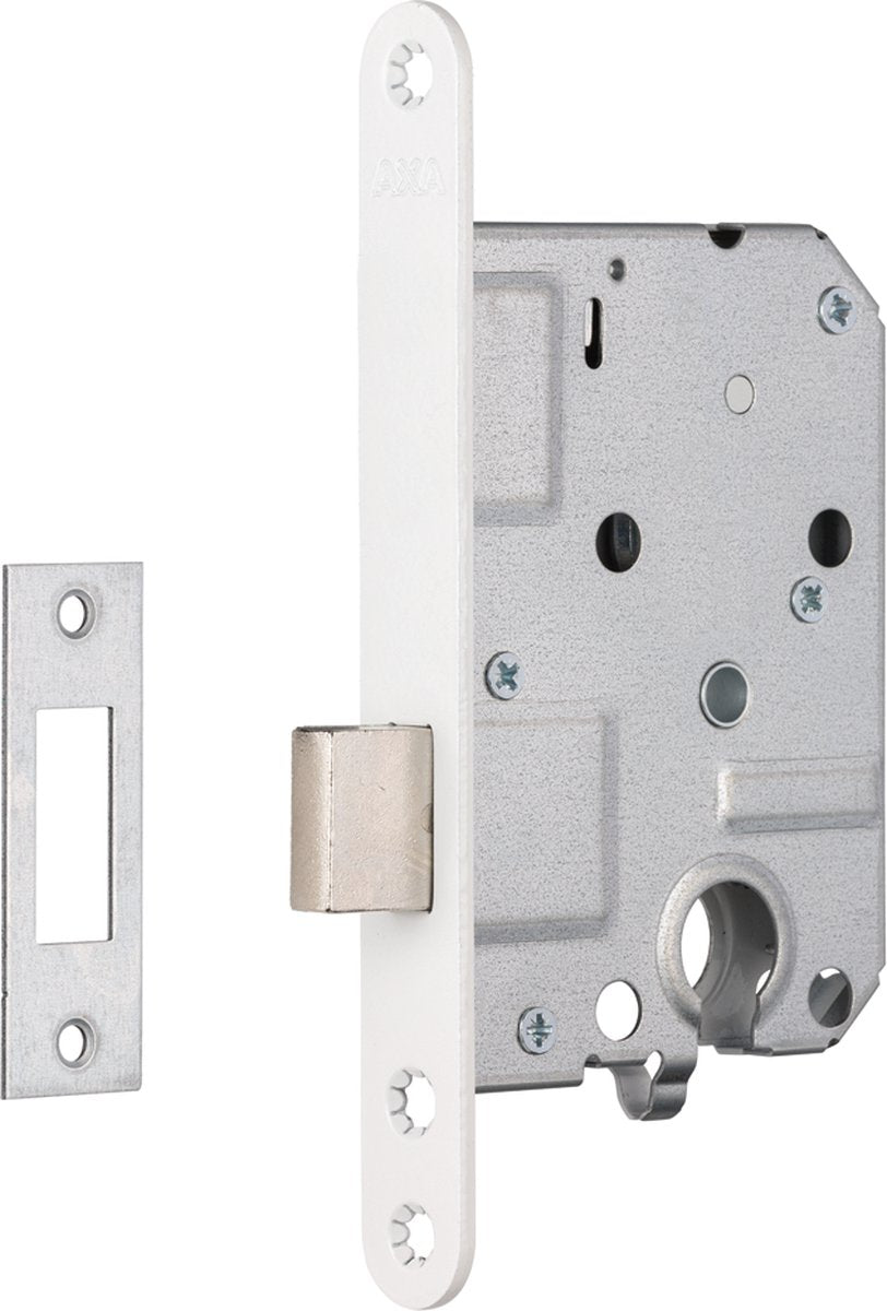 Axa Schrankschloss 7125 54u-50mm PC weiß lackiert