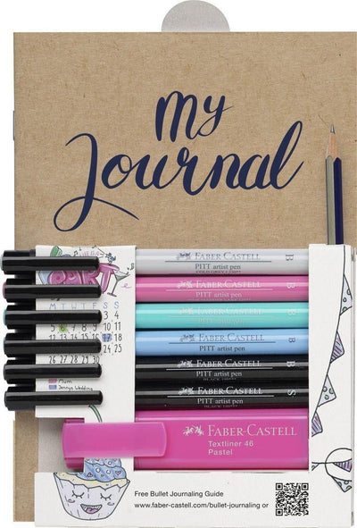 Faber-Castell Bullet Journaling – 9-teiliges Set mit kostenloser Anleitung – fc-267125