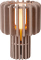 Lucide Rollo - Tischlampe - 1xE27 - Taupe - Japandi