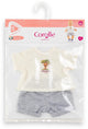 Corolle T-Shirt mit Shorts, kleiner Entdecker – 36 cm