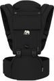 Deryan Pack Ergonomische Babytrage – Babytrage + Aufbewahrungsfächer – Schwarz