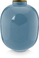 Pip Studio - Vase - Blau - Metall - 25x32cm