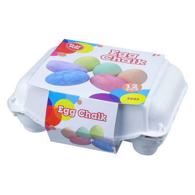 Playfun Sidewalk Chalk Eggs, 12dlg.