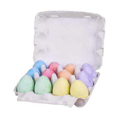 Playfun Sidewalk Chalk Eggs, 12dlg.