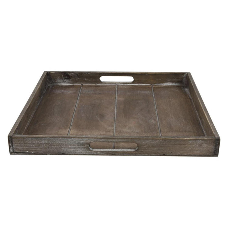 Countryfield Tablett Claudina Holz m 39x39cm braun