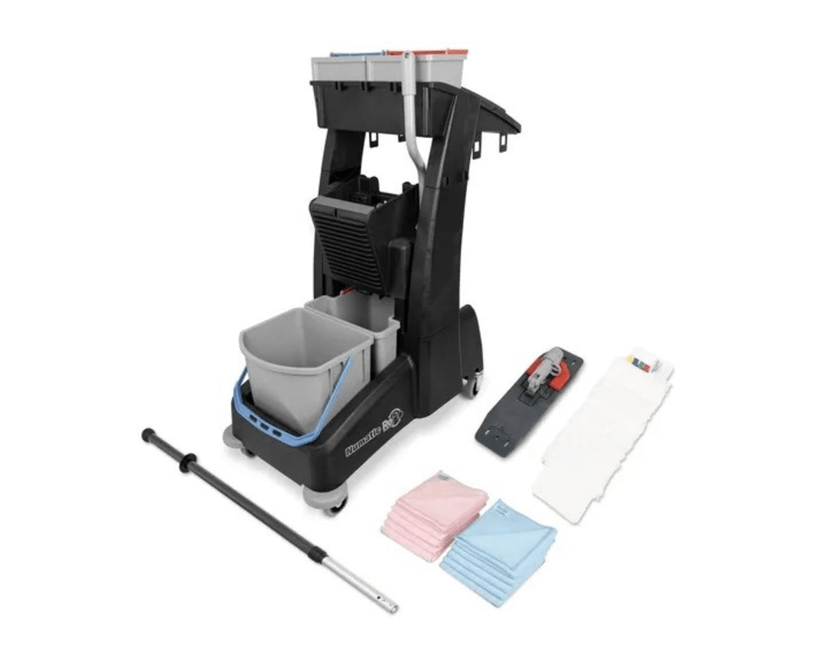 Numatic Arbeitswagen mm4 komplett inkl. Moppset