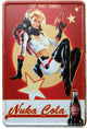 Devplus Fallout Metallschild Nuka Cola Girl Blechschilder