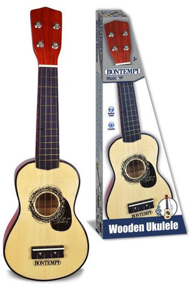 Bontempi spa bontempi - Ukulele aus Holz 52,5 cm - Musikinstrument