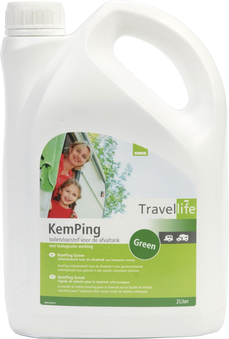 Travellife Kemping Toilettenflüssigkeit grün - 2l