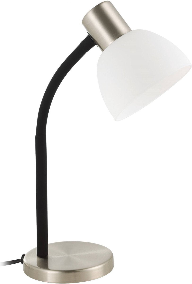 Eglo Macere Tischlampe - Schreibtischlampe - E14 - 34 cm - Weiß