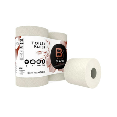 Satino Black Greengrow Toilettenpapier 2-lagig (40 Rollen à 400 Blatt)