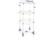 Leifheit Leifheit 81455 Turm 340 Trocknungsturm 146x69x73 cm Blau Weiß