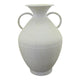 Mansion Atmosphäre Vase Ayden Metall Creme 25x25x39,5cm