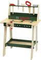 Klein Toys Bosch Mini – Spielzeugwerkbank – 16-teilig – Holz – mehrfarbig