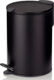 Kela Tretabfalleimer, 3 l, schwarz - | matt