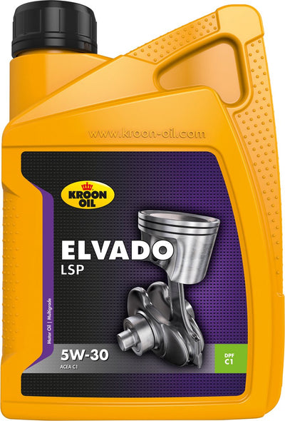 Kroon-Oil Elvado LSP – 5W-30 Motoröl – Acea C1 – 1 Liter – synthetisch