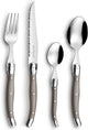 Lou Laguiole - 24-teiliges Besteckset Taupe - 6 Personen