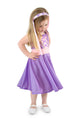 Kleine Abenteuer – Rapunzel-Twirl-Kleid – Größe L (110-122)