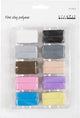 Creativ Company Fine Polymer Ton Pastellfarben, 10x20 Gramm