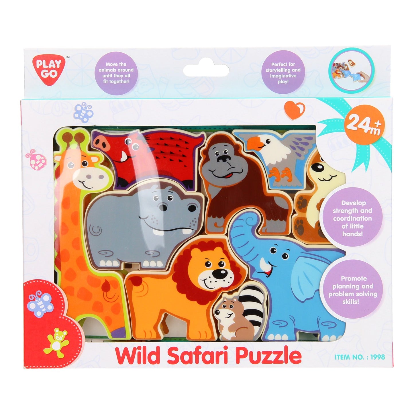 Spielen Sie Puzzle -Safari