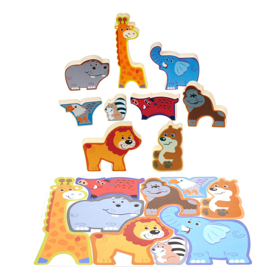 Spielen Sie Puzzle -Safari