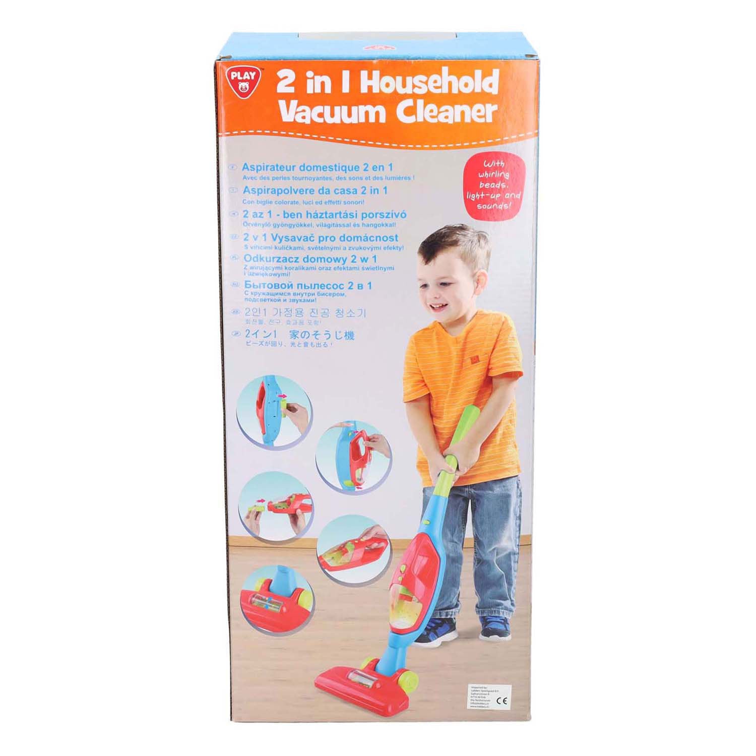Staubsauger spielen, 2in1