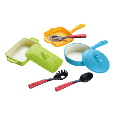 Spielen Sie Grill Pans Set mit Zubehör, 8dlg.