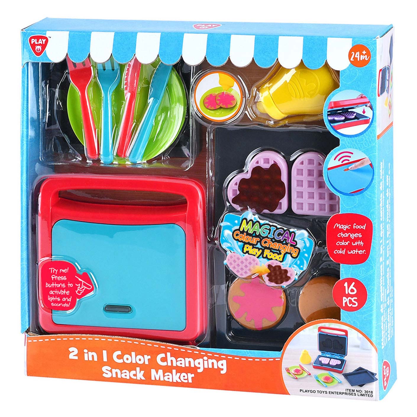 Spielen Sie Farbwechseln von Snacks, 2in1