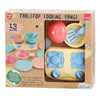 Spielen Sie den Tischkochherd mit Accessoires Play Set, 13DLG.