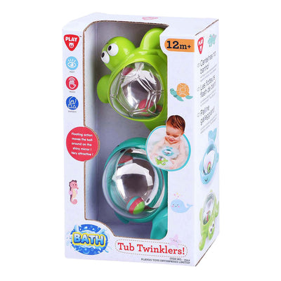 Spielen Sie Badewanne Twinkler - Wal und Schildkröte, 2st.