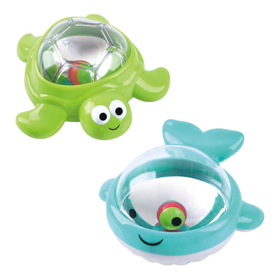 Spielen Sie Badewanne Twinkler - Wal und Schildkröte, 2st.