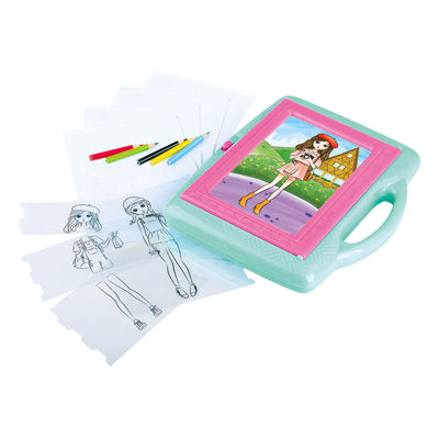 Play Drawing Projector Covers Fashion Artist Set, 28dlg.