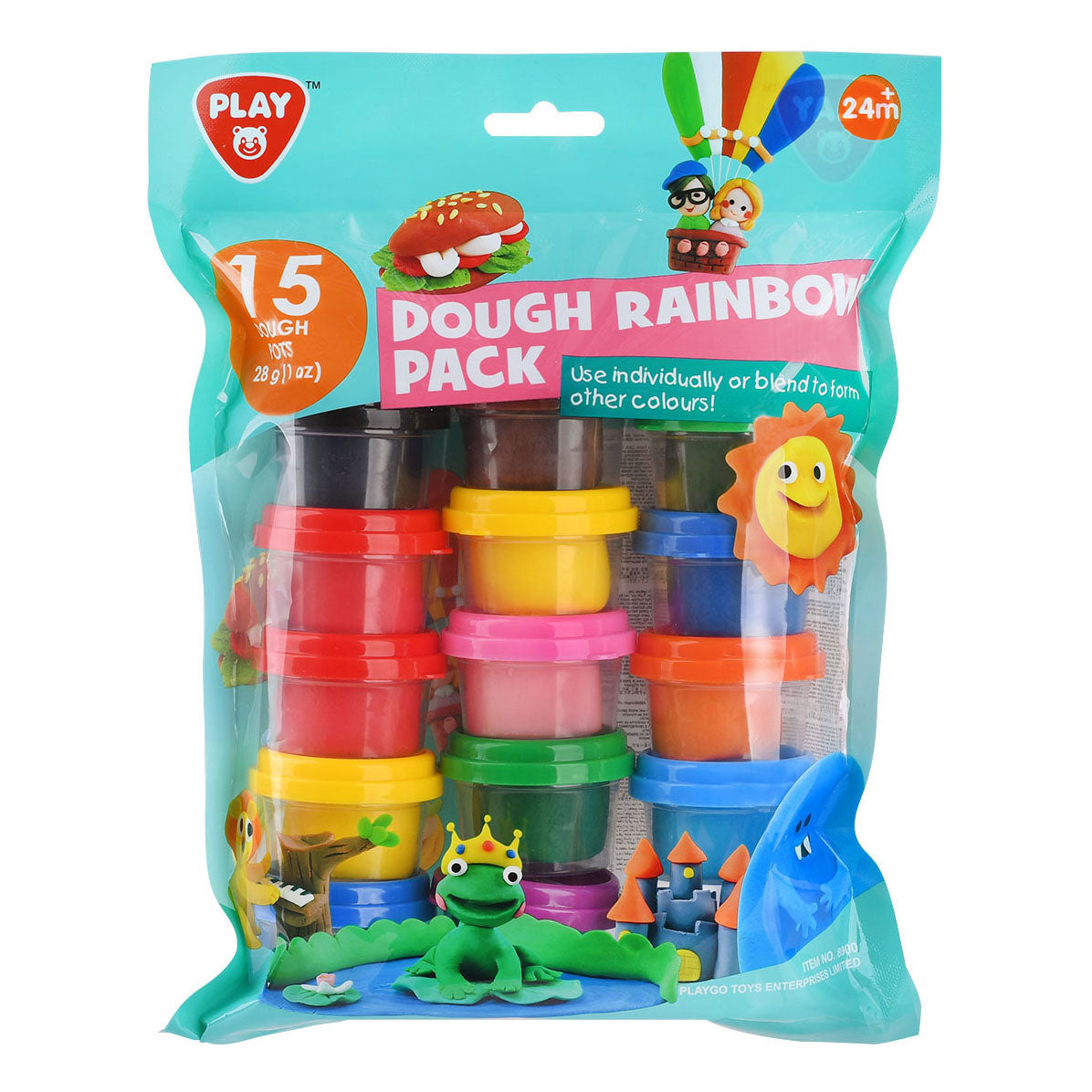 Spielen Sie REGENBOOG KLEISET, 15 Tongläser