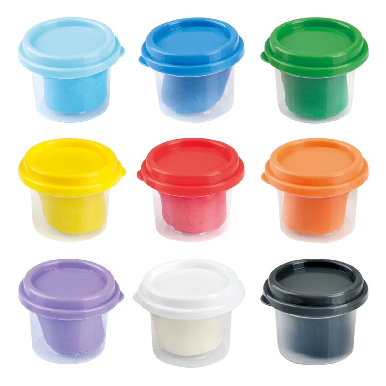 Spielen Sie Kleiset 9 Farben, 9x56gram