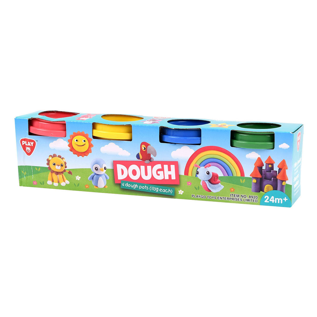 Spielen Sie Kleiset 4 Farben, 4x56gram